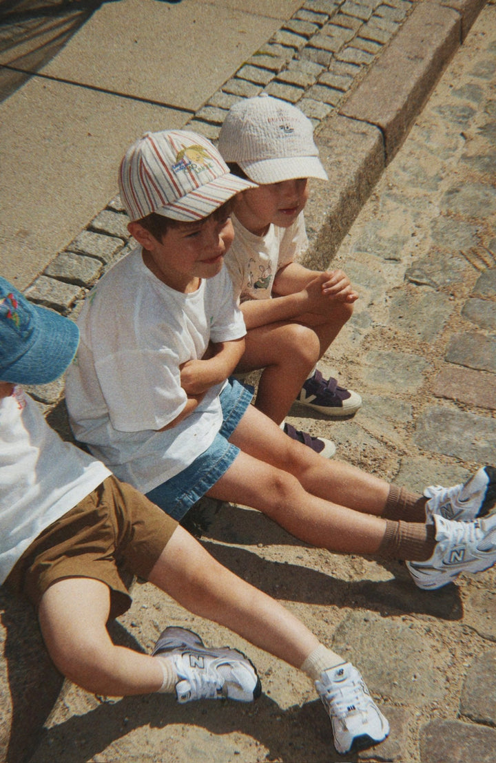 Frankie Cap - Stripe Winds Konges Slöjd keps
