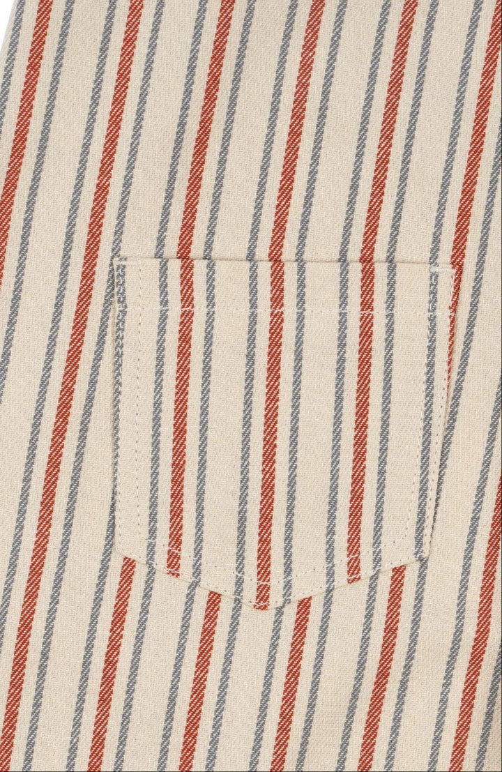 Frankie Overall - Stripe Winds Konges Slöjd hängselbyxor