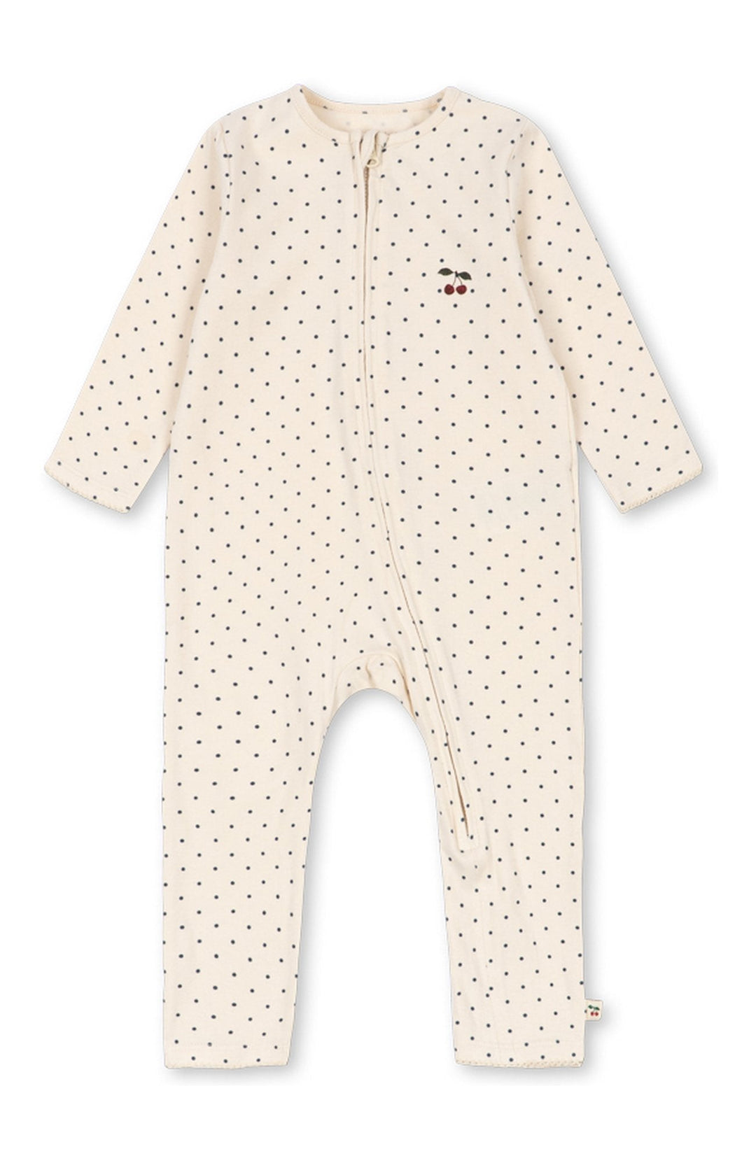 Basic Zip Onesie - Blue Dot Konges Slöjd Pyjamas