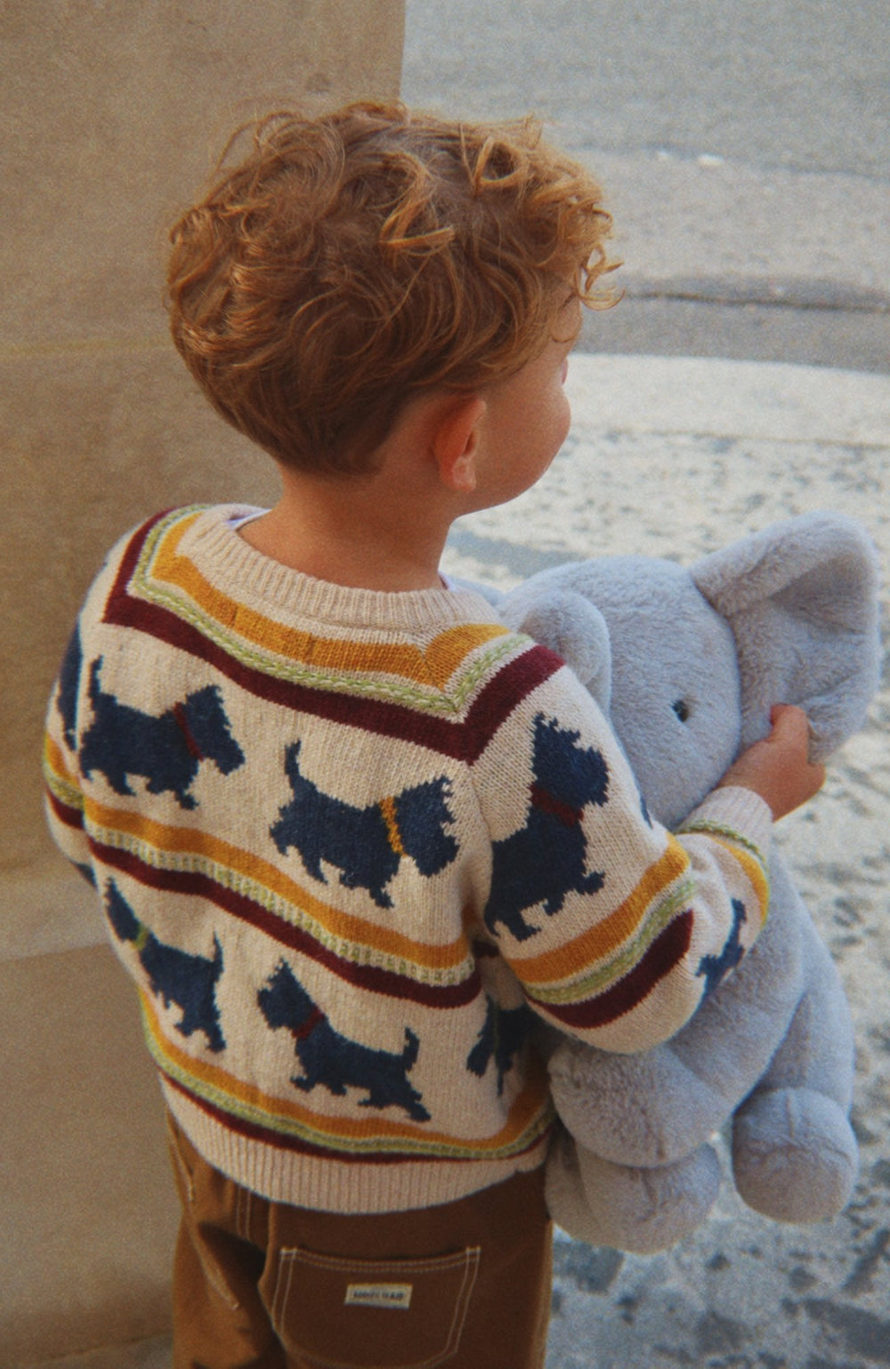 Belou Knit Sweater - Piccolo Scottie Konges Slöjd 