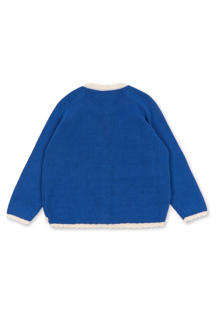 Lallo Cardigan - Blue
