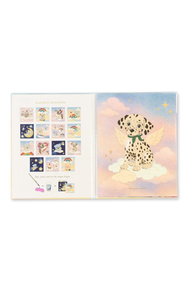 Rainbow Watercolor Book - Multi Konges Slöjd Målarbok
