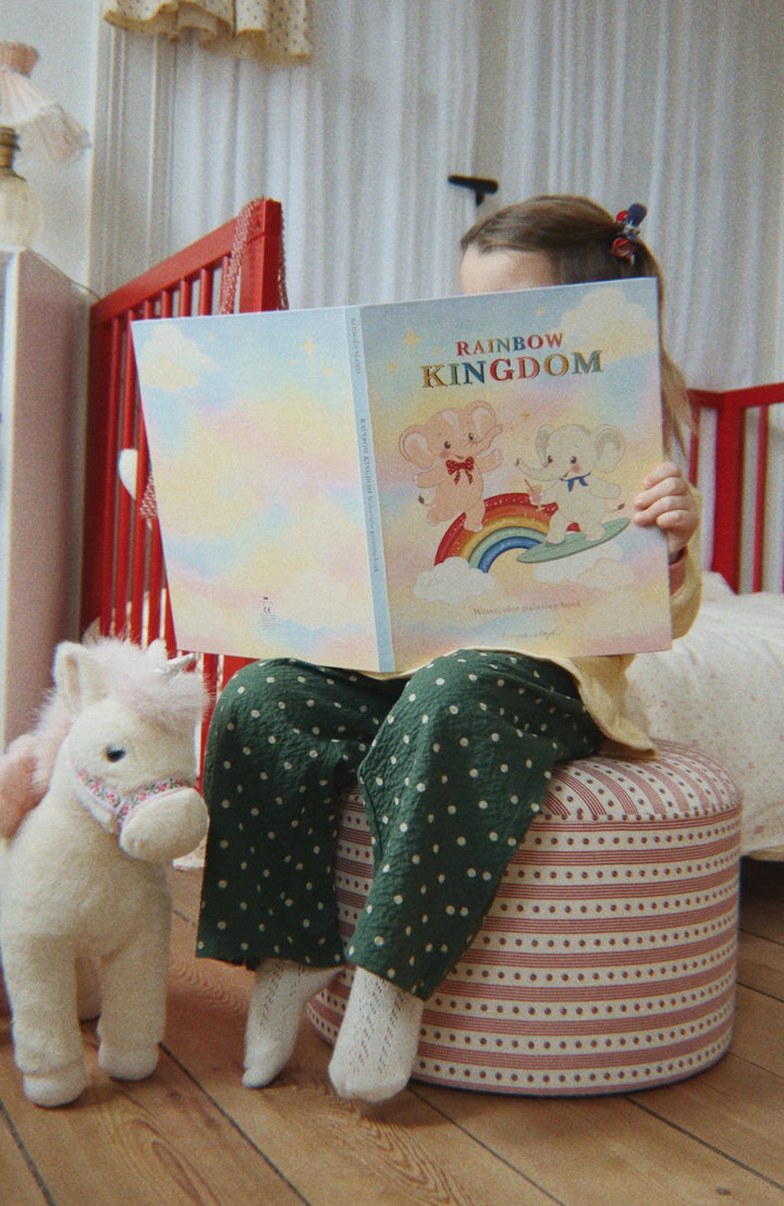 Rainbow Watercolor Book - Multi Konges Slöjd Målarbok