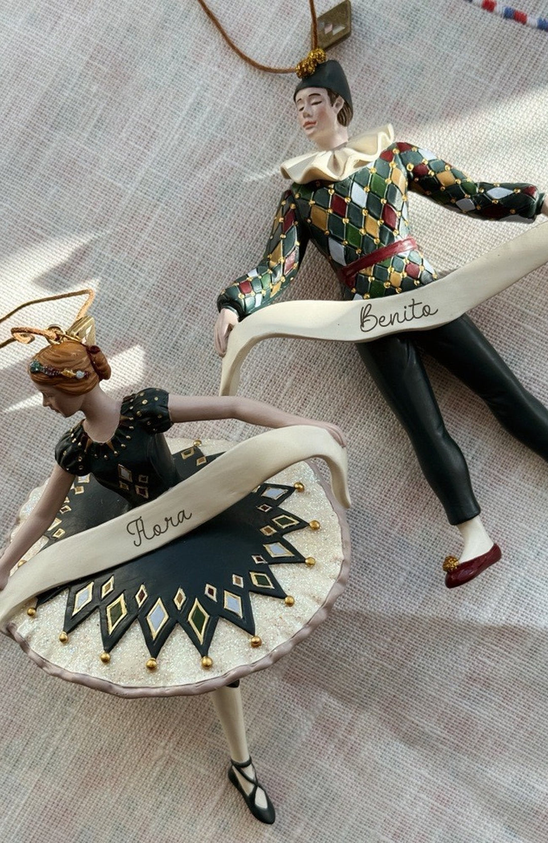Christmas Ornament - Harlekin Ballerina