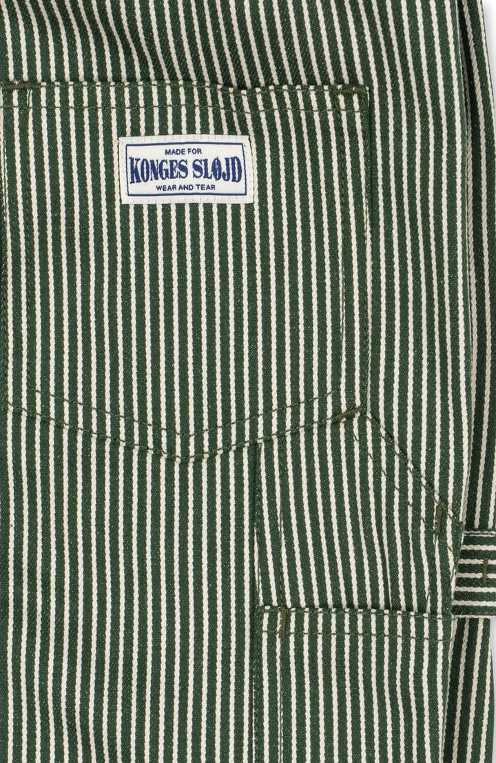 Luc Pants - Milk Verte Stripe
