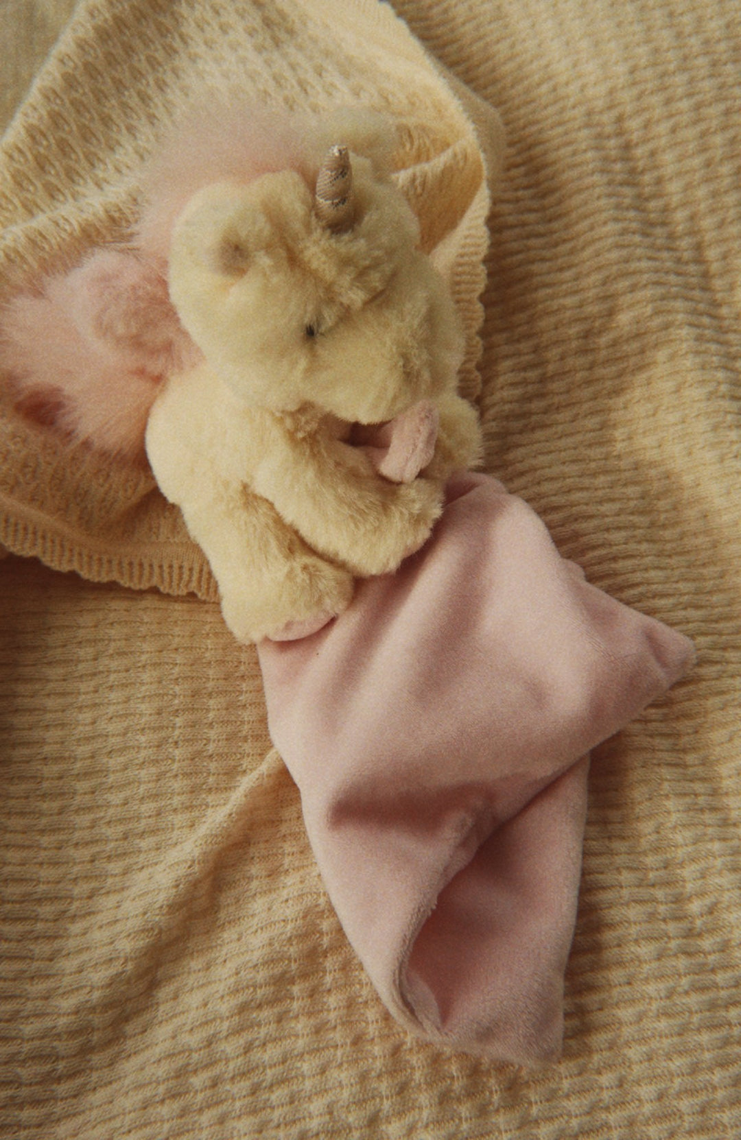 Sleepy Animals - Off White Unicorn