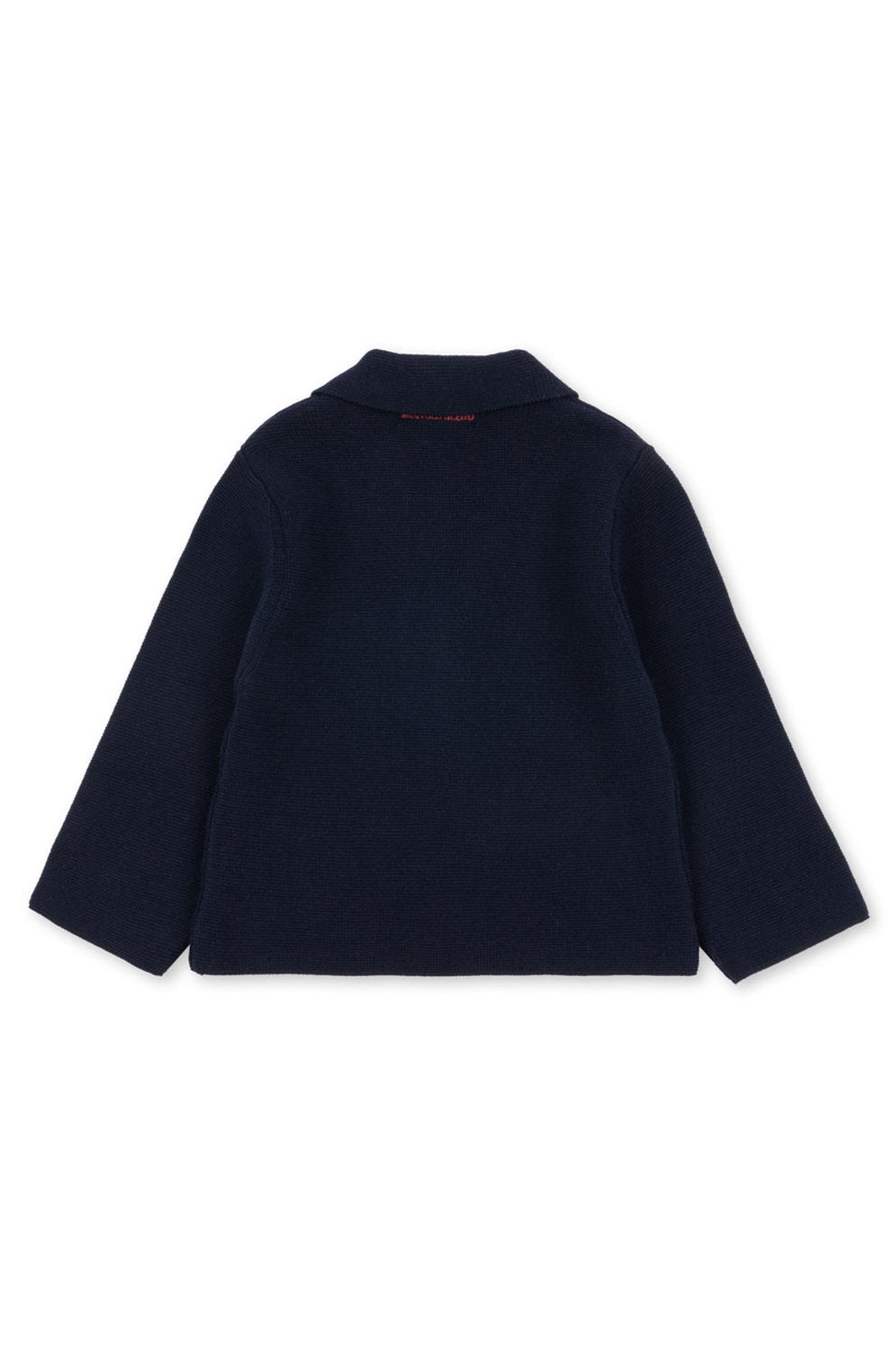 Baksida på Gabriel-kavajen i Dark Navy