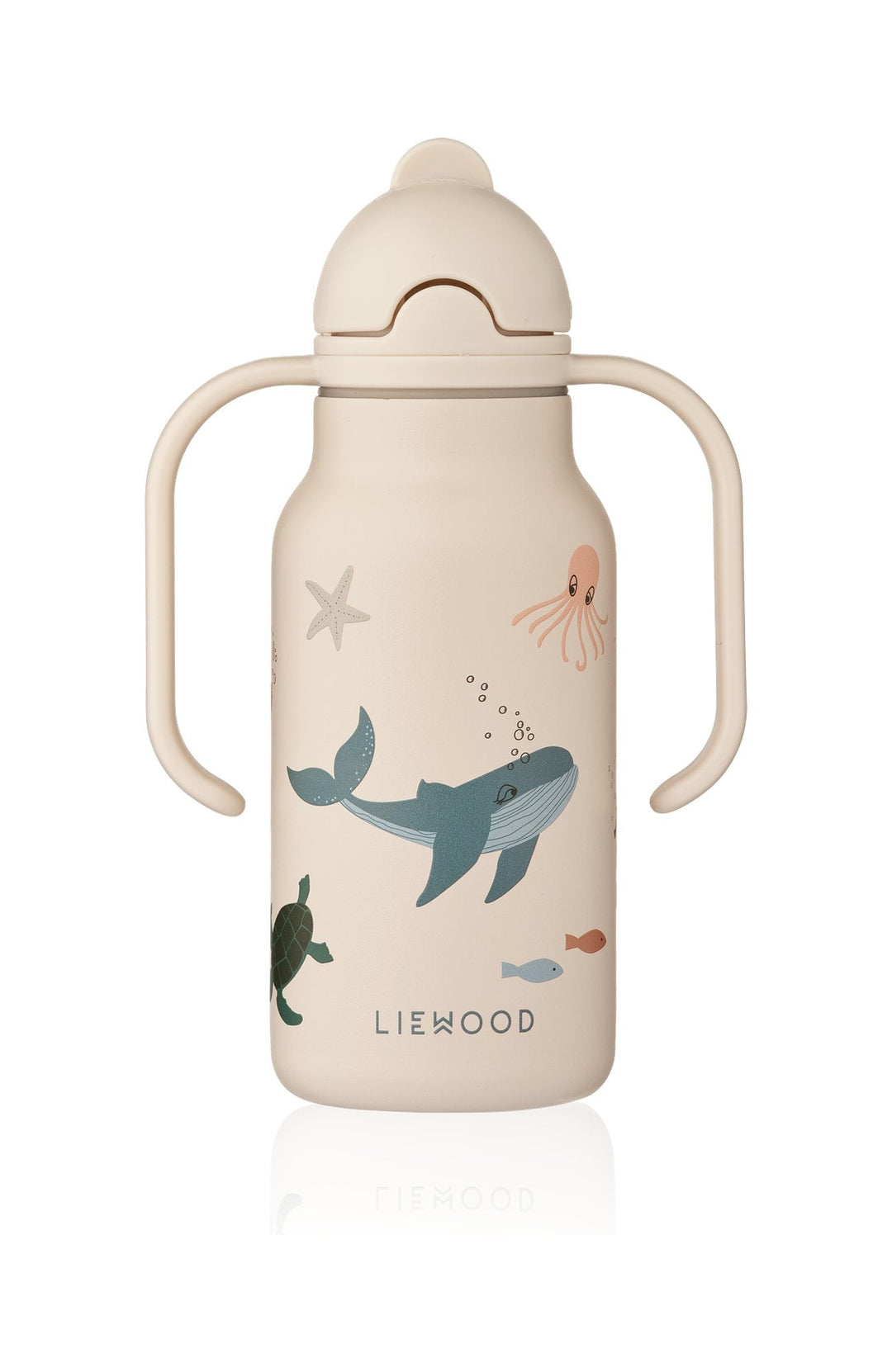 Kimmie Water Bottle 250 ml - Sea creature/Sandy