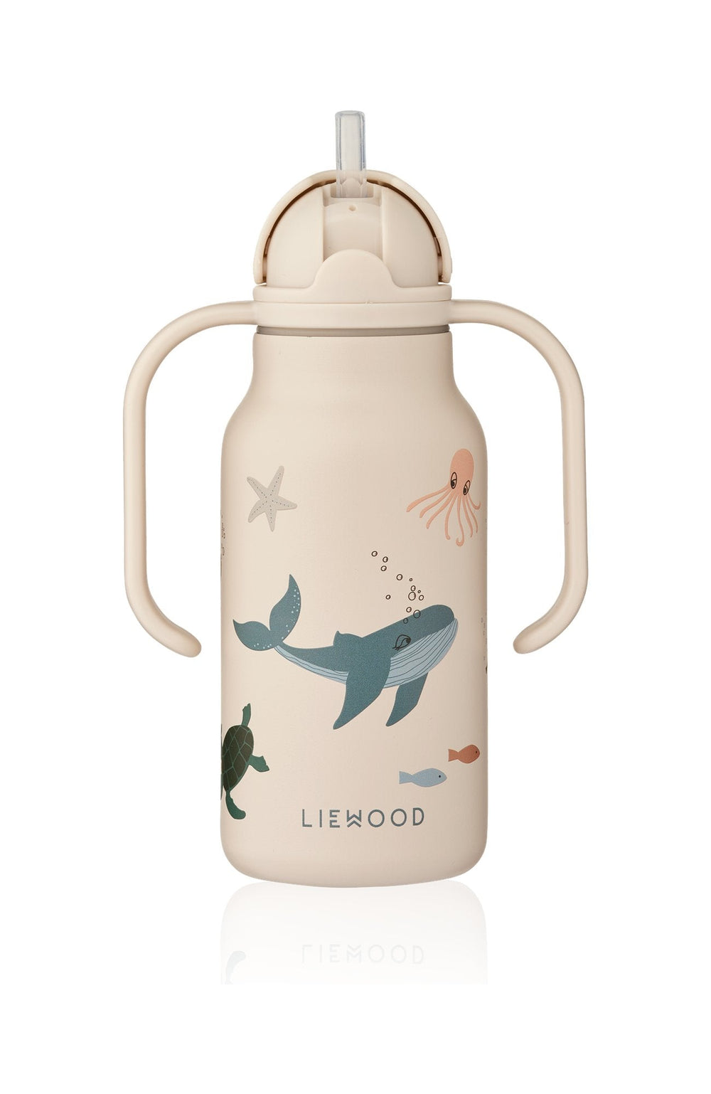 Kimmie Water Bottle 250 ml - Sea creature/Sandy