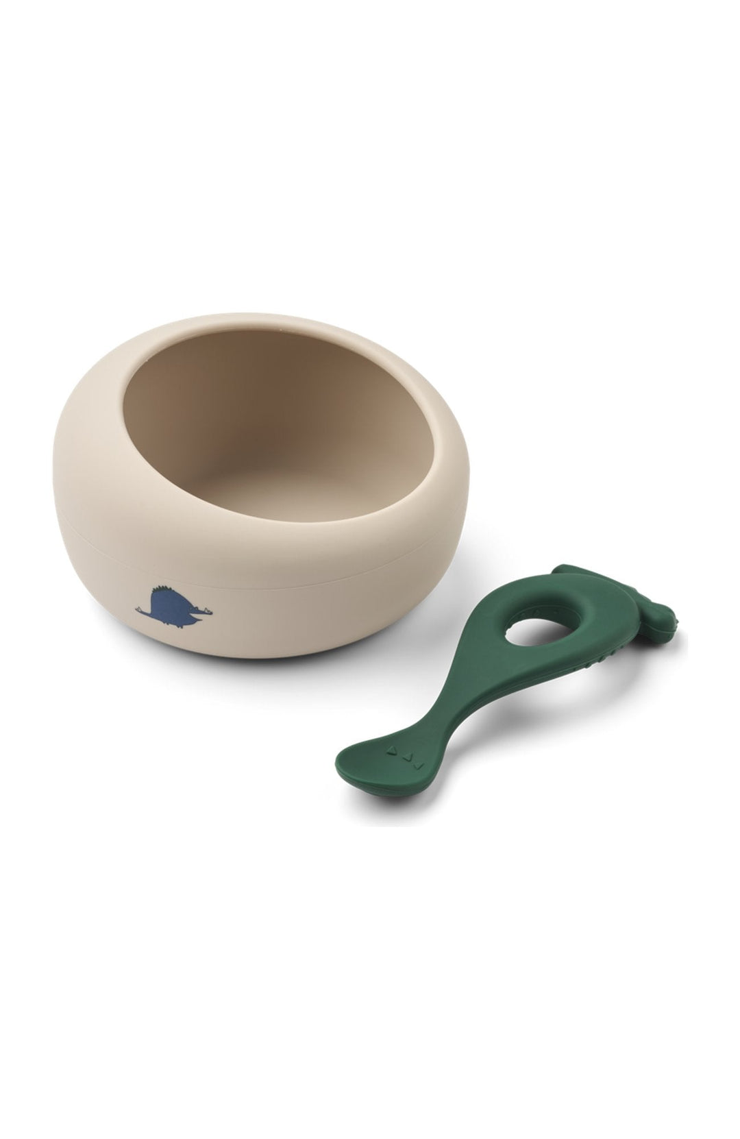 Sparia Bowl with Spoon - Dino roar/Sandy