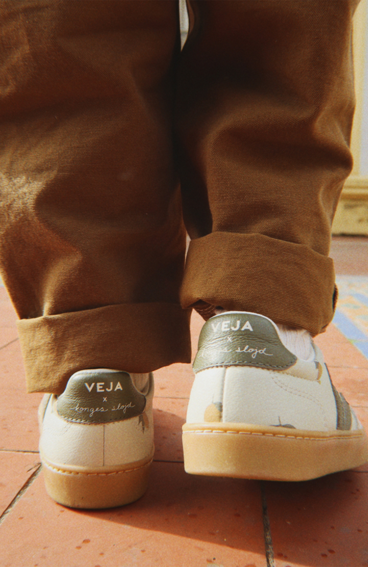 Volley Leather VEJA x Konges Sløjd - Lemon Argile