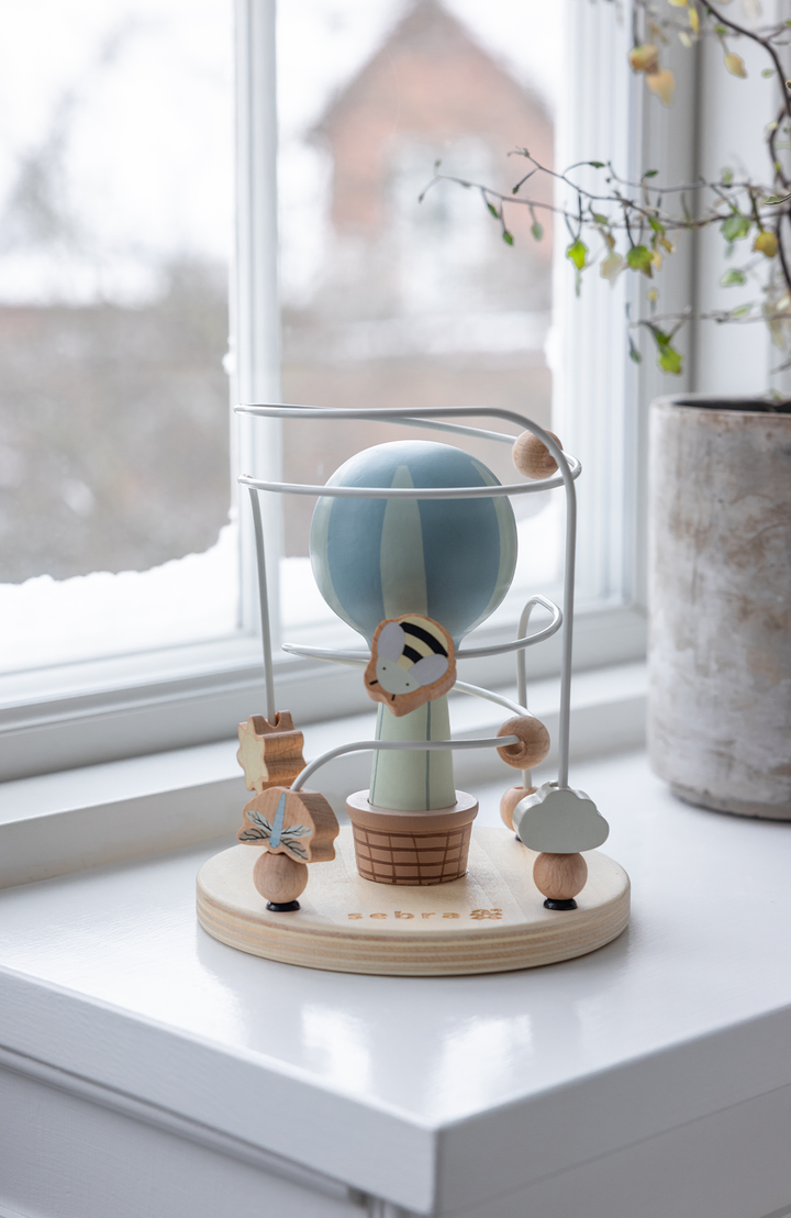 Wooden Balloon Bead Maze