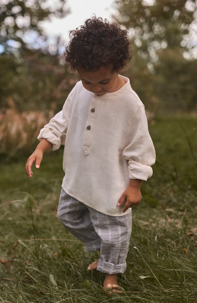 Darko SS Loose Shirt - Coconut Milk