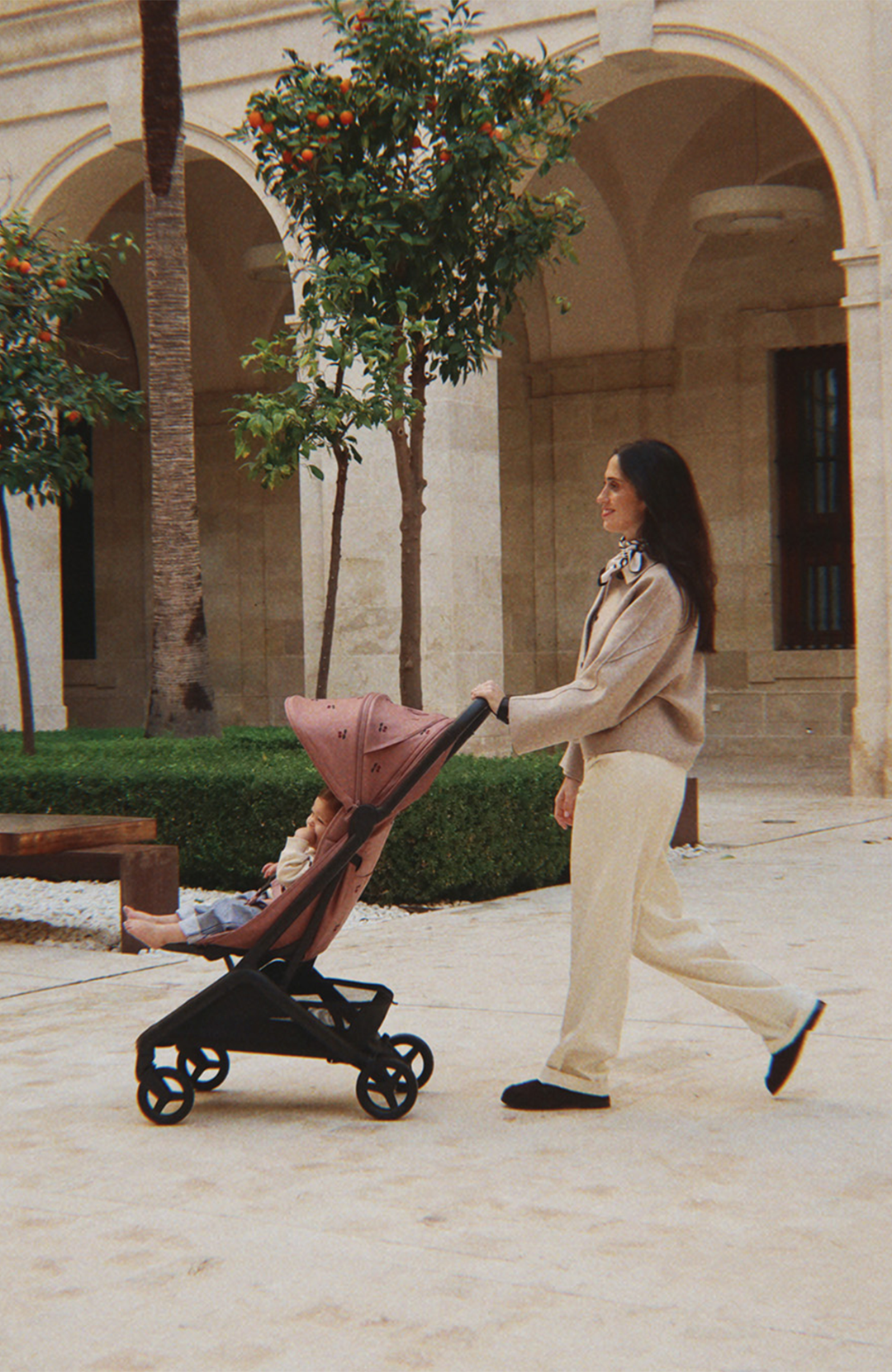 Bugaboo x Konges Sløjd Butterfly 2 - Dusty Pink Bugaboo Barnvagn