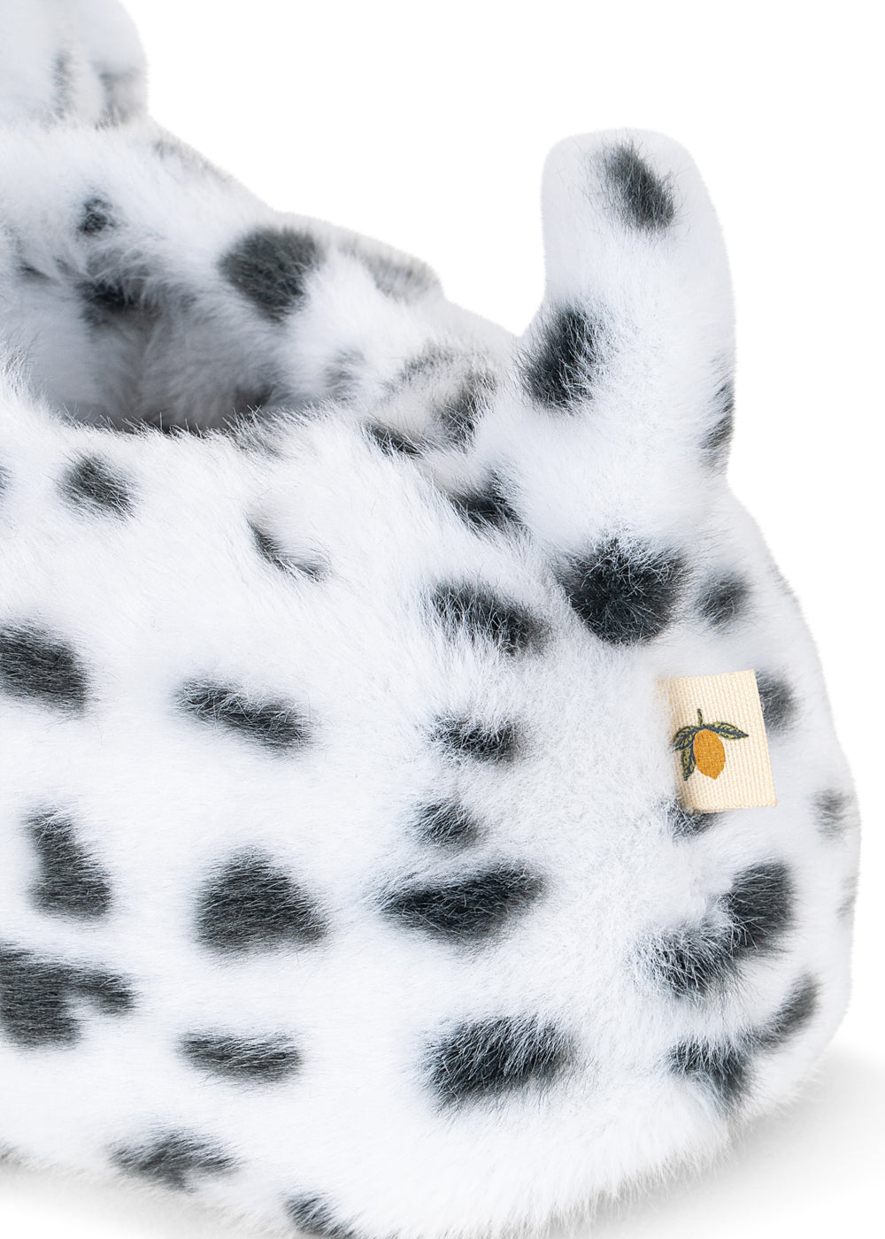 Dalmatian Footies - Beige/Black Konges Slöjd Tofflor