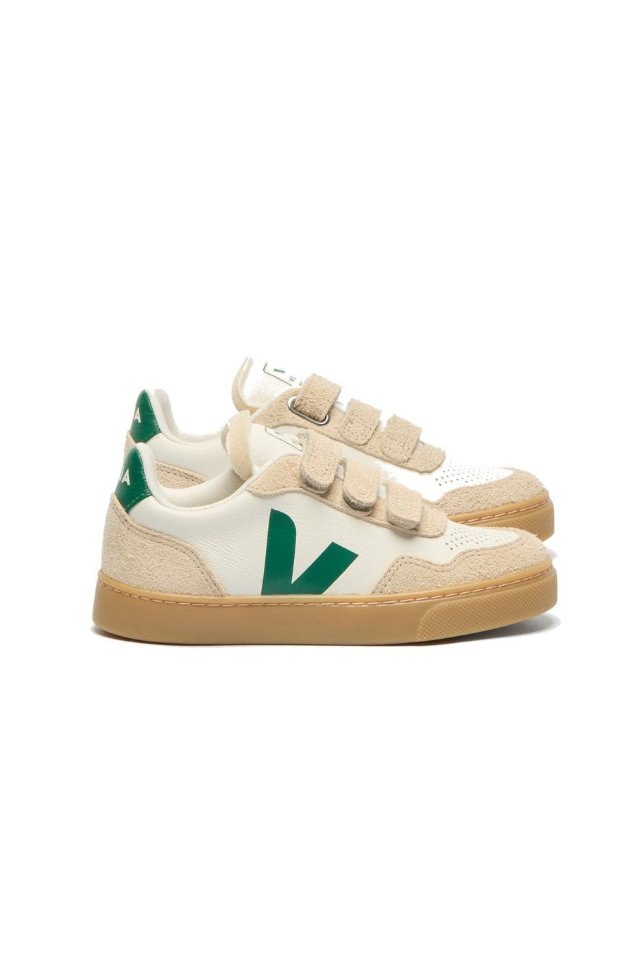 V-90 Leather - Pure Golf Almond VEJA Skor