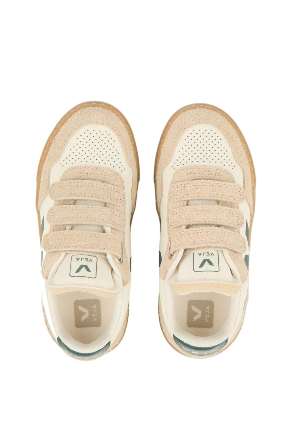 V-90 Leather - Pure Golf Almond VEJA Skor