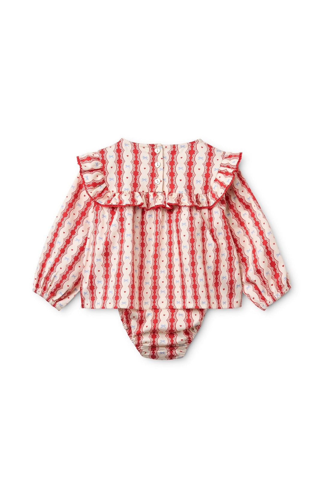 Joy Romper - Lace Stripe Flöss Romper