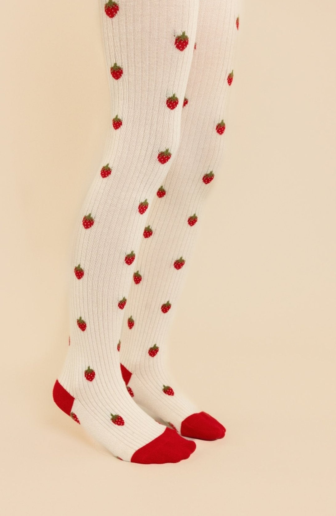 Vera Tights 2-pack - Glitter Berry Mix Flöss Strumpbyxor