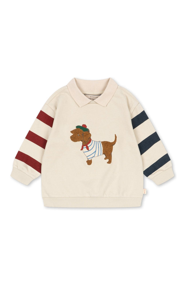Spotty Sweat Shirt - Brown Rice Konges Slöjd Sweatshirt