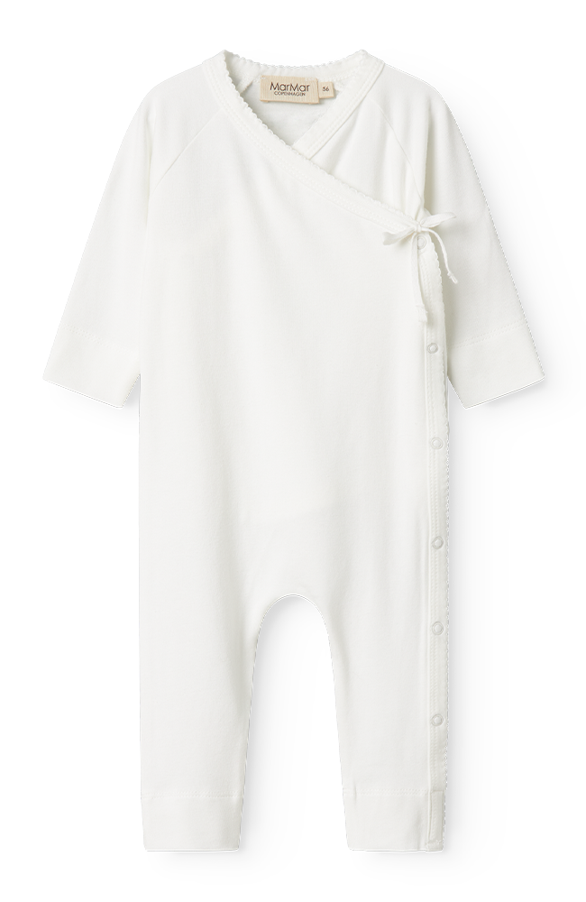 Rula Romper - Gentle White MarMar Copenhagen onesie