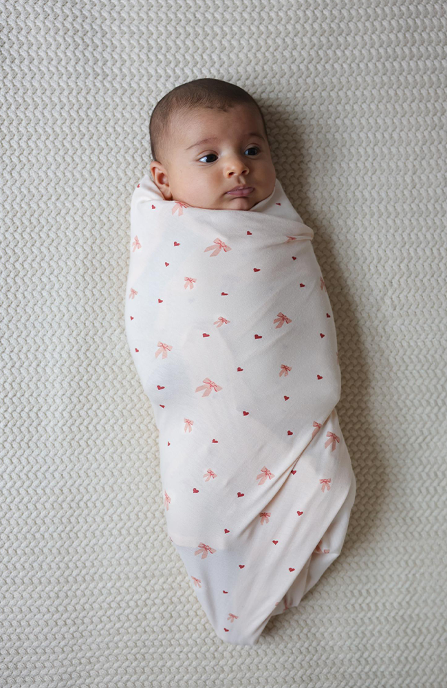 Jersey Swaddle - Bows