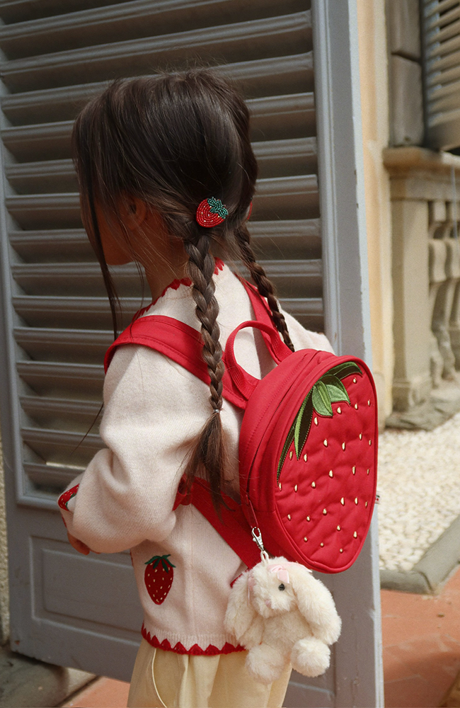 Mini Backpack - Strawberry