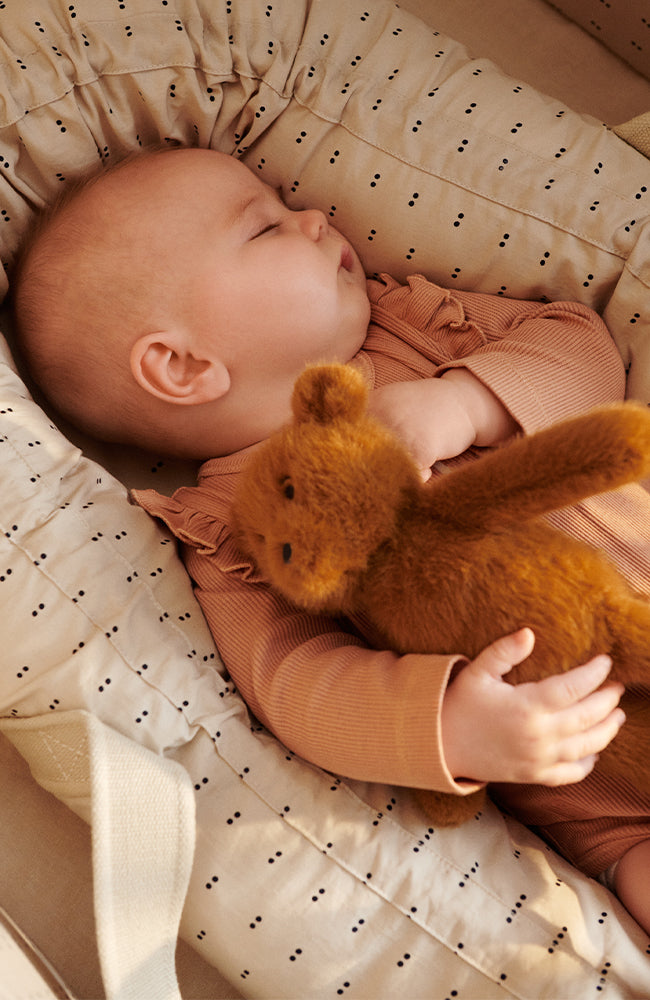 Binnie Bear Small Teddy - Golden caramel Liewood Mjukdjur