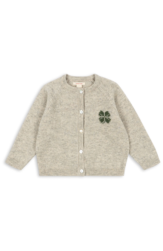 Billi Knit Cardigan - Off White Melange