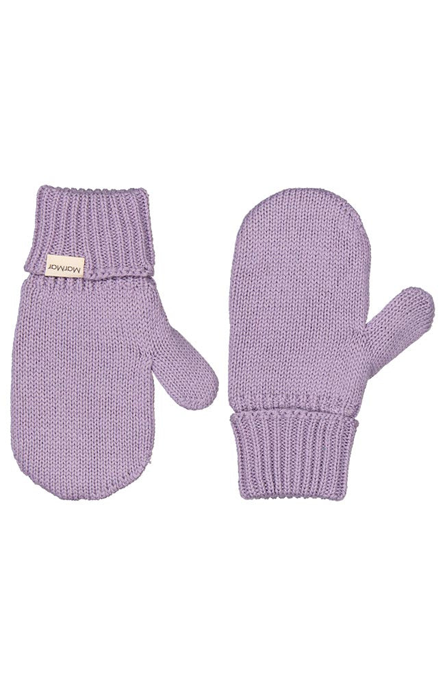 Alvilda Mittens Wool Cotton - Purple MarMar Copenhagen Vantar