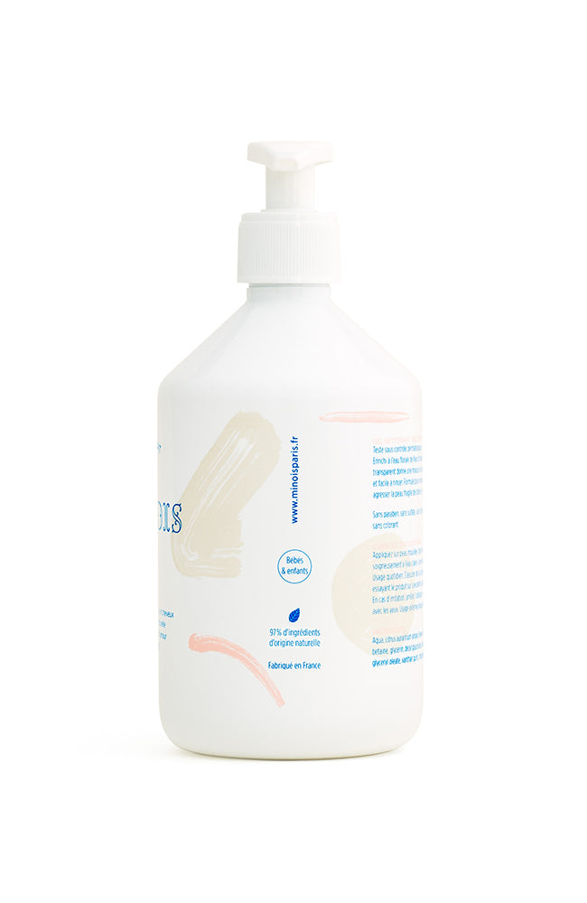 Delicate Gel - Rengöringsgel för kropp och hår 500 ml Minois Paris Hudvård